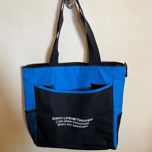 NWOT Speech-Language Pathologist Canvas Bag/Tote